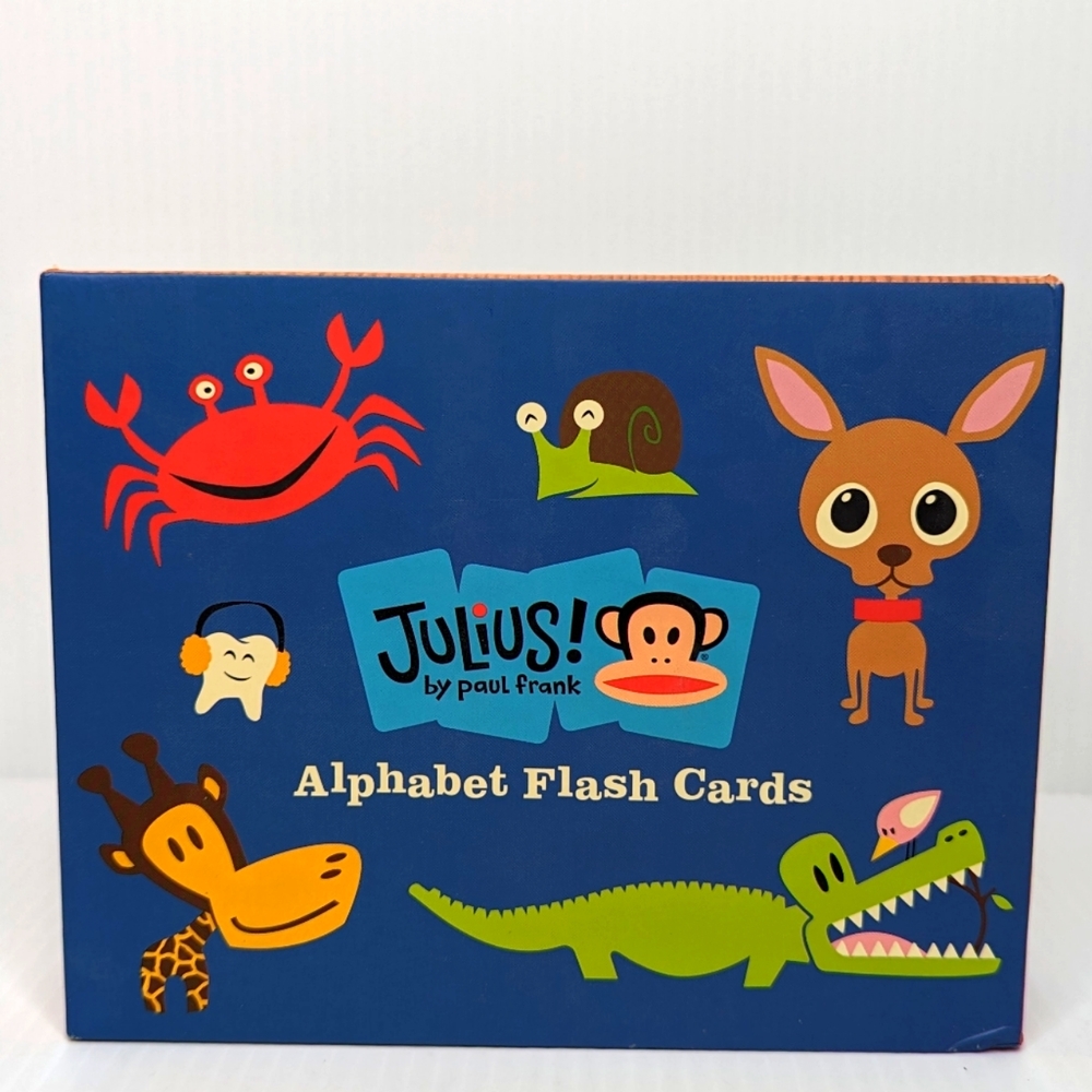 Paul Frank Alphabet Flash Cards